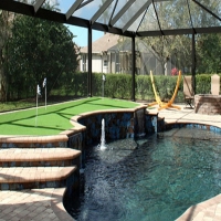 Artificial Turf Installation Daytona Beach, Florida Putting Green, Backyard Landscaping Ideas