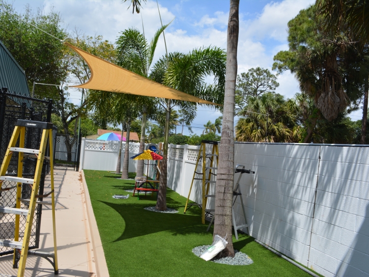 Turf Grass Mims, Florida Dog Run, Commercial Landscape